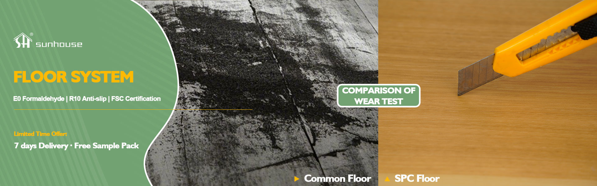 Kwaliteit SPC klikt Bevloering Fabriek