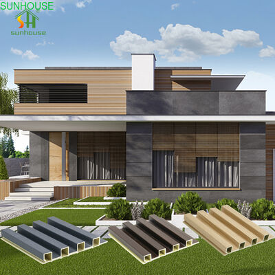 Goede prijs. Buiten Wpc Wandpaneel Board Hout Plastic Composite Grille Panel Voor Openlucht Hof online