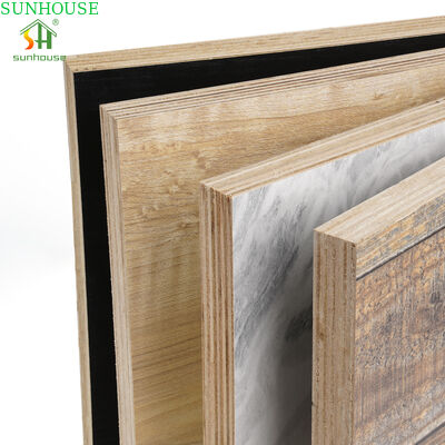 Goede prijs. Melamine Faced Plywood Core Types and Grades Poplar Eucalyptus Birch and Hardwood online