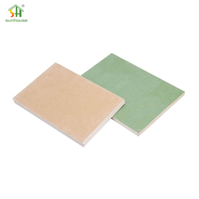 9mm 12mm Fiber Reinforced Gypsum Board Customized For Drywall Decoration