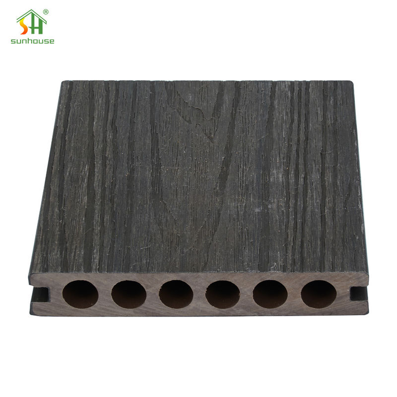 OEM ODM Outdoor Composite Wood Flooring , WPC Composite Decking Tiles