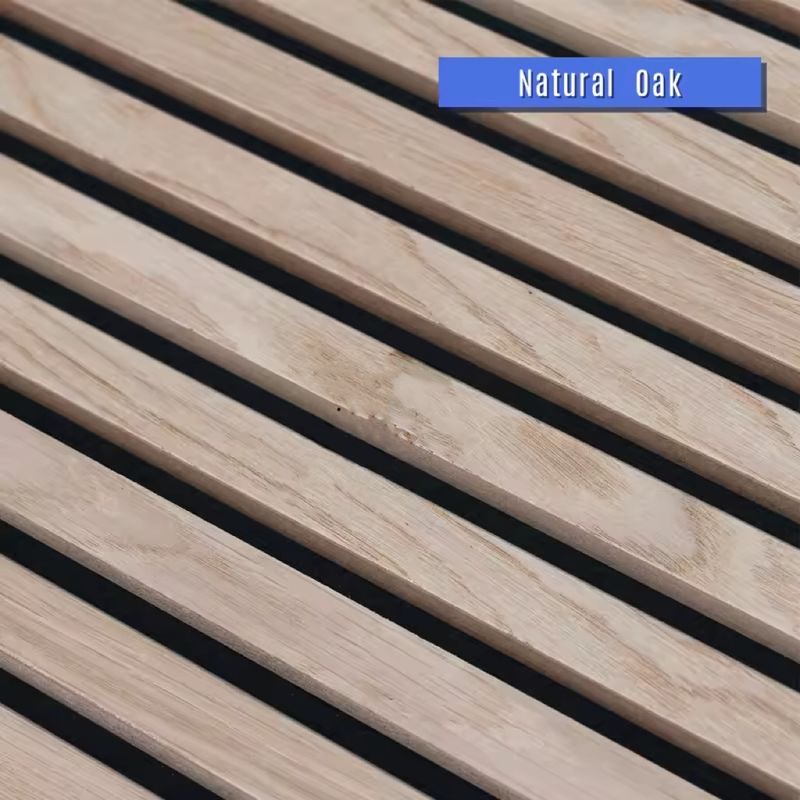 Custom Acoustic Wood Panel Wall 1220x2440mm Black MDF Polyester Fiber