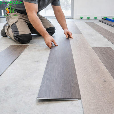SPC Rigid Core Vinyl Plank vloeren met klasse 33/42 rating, 0,3-0,7 mm slijtagelaag en Bfl-s1 brandclassificatie