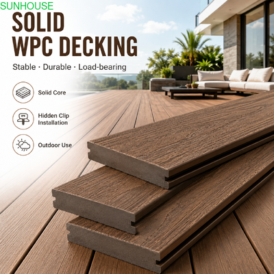 Goede prijs. Solid WPC-dek versus hol WPC-dek welke structuur beter is voor uw project online