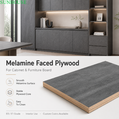 Melamine Gelaagd Multiplex Schoon Snijdend Meubelpaneel voor Kastbouw Boren Frezen en Randafwerking