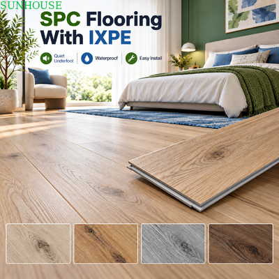 Goede prijs. Hoogdichtheid SPC klikvloer Rigid Core Vinyl Plank met stabiele kernstructuur voor groothandel vloerprojecten online